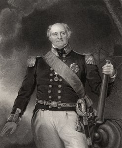 Sir Thomas Masterman Hardy, gegraveerd door H. Robinson, uit 